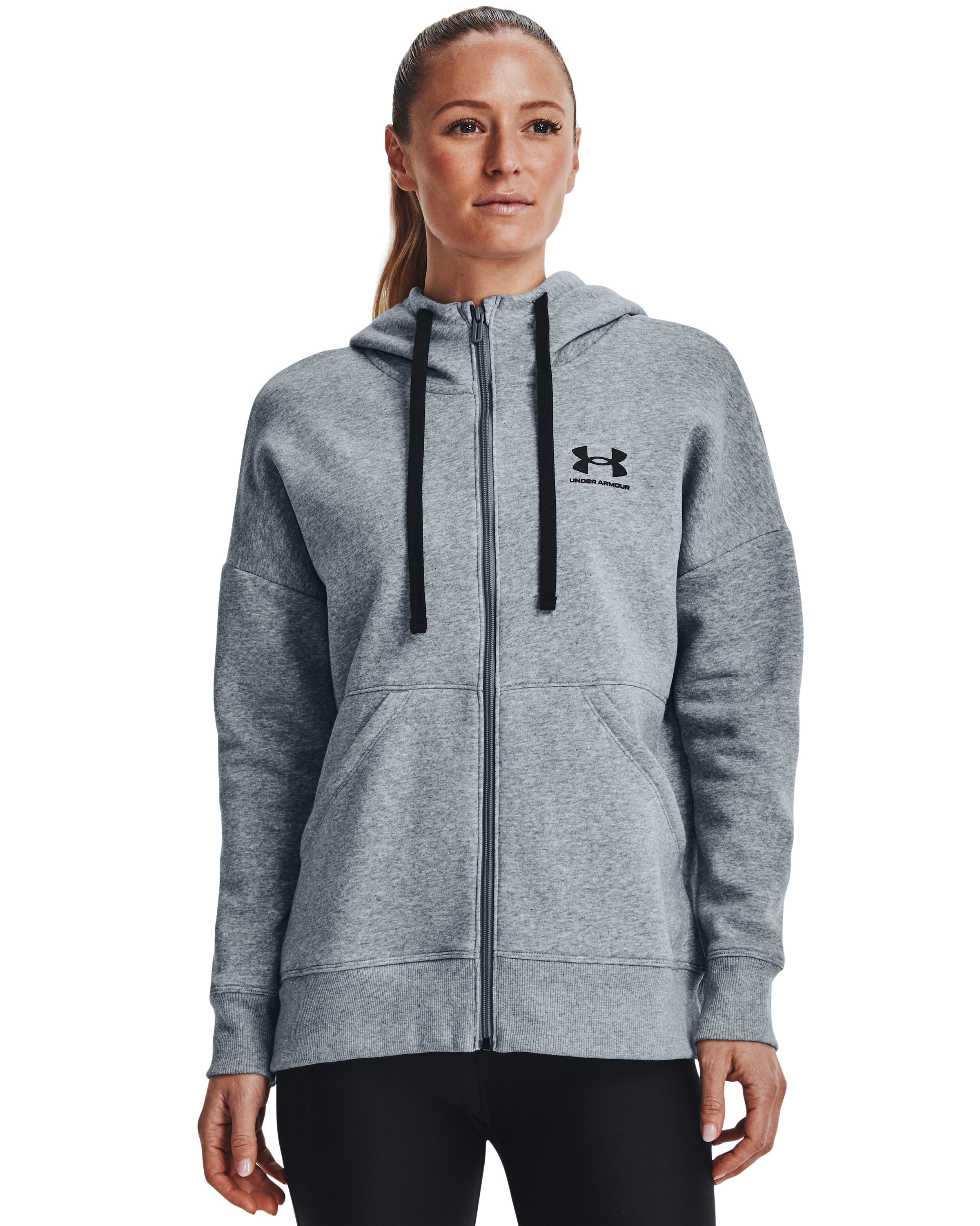 UA Rival Fleece Women's Full Zip Hoodie 1