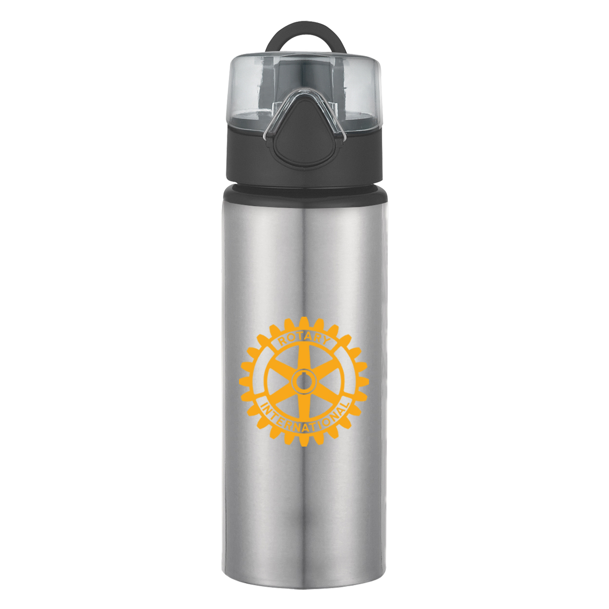 25 Oz. Aluminum Sports Bottle With Flip-Top Lid, custom water bottle with logo imprint 4