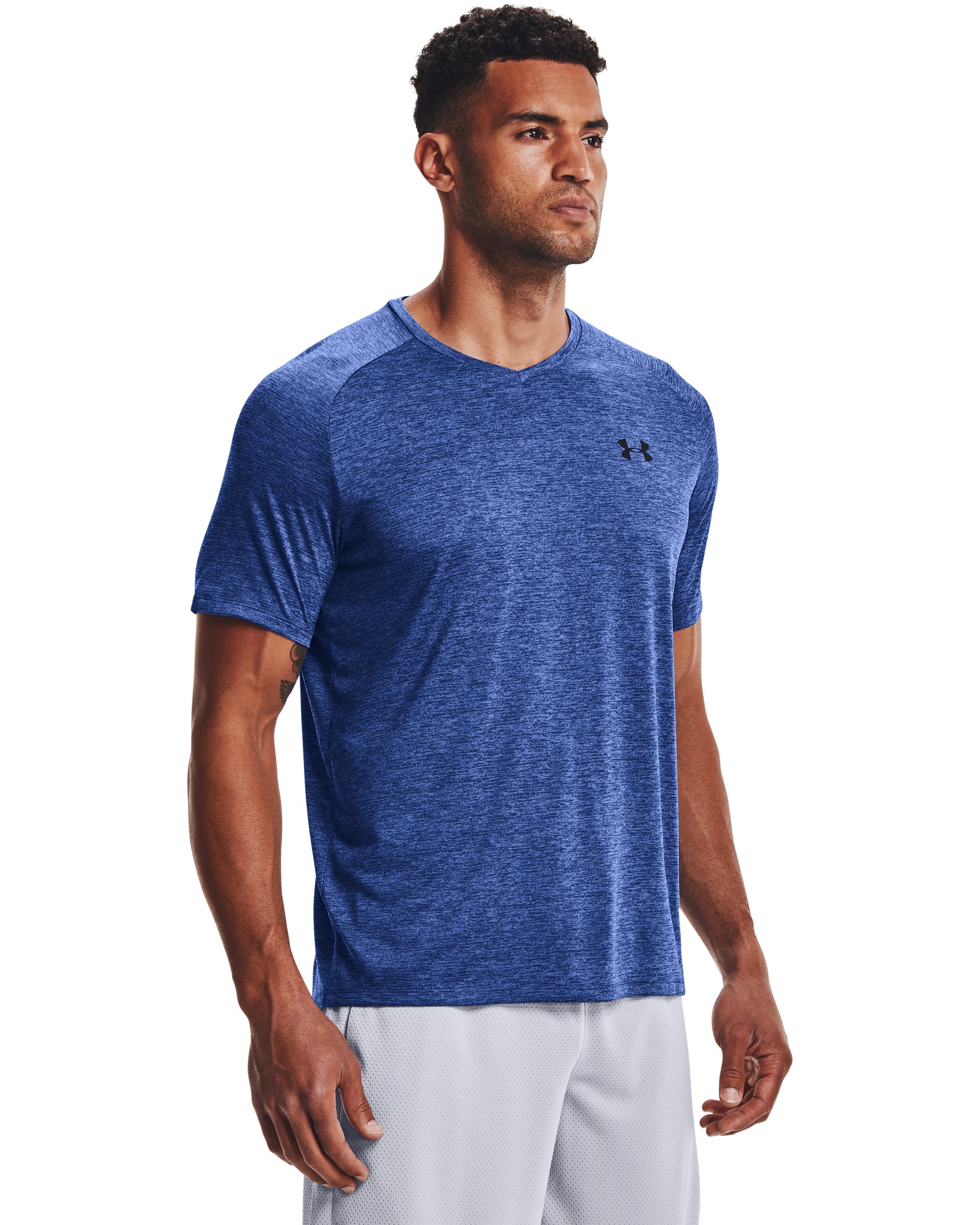 UA Tech Men's V-Neck Short Sleeve 12