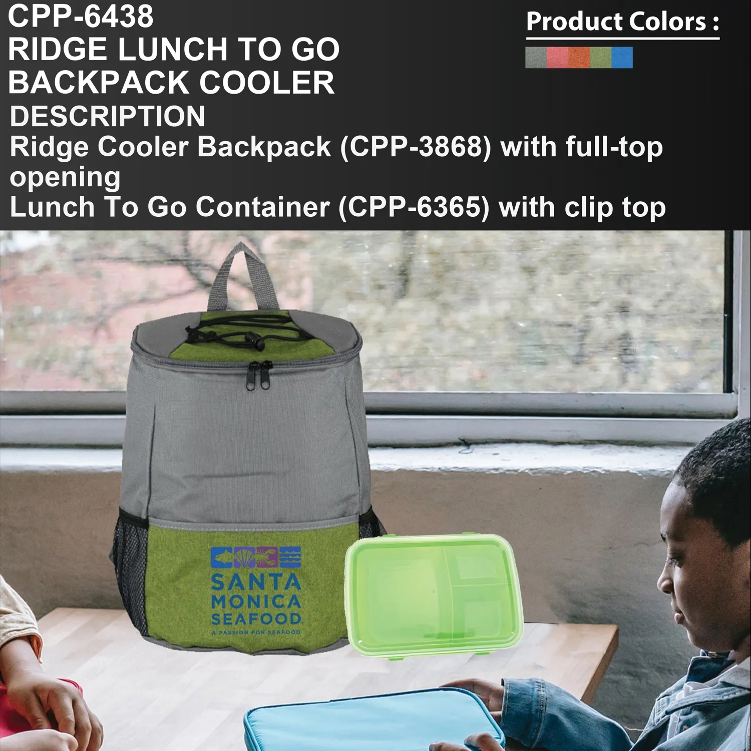 Ridge Lunch To Go Backpack Cooler 11