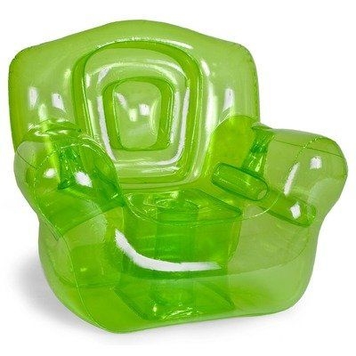 Inflatable Blown-Up Chair, Green - No Imprint 2