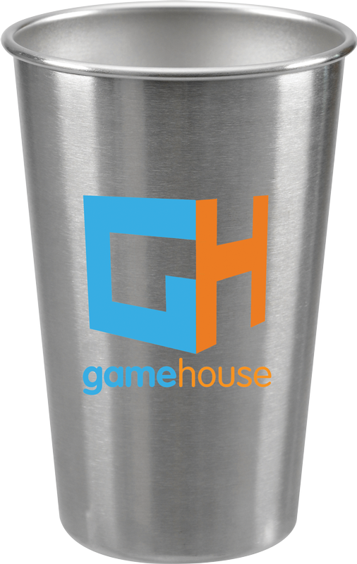 16 oz. Stainless Steel Pint 12