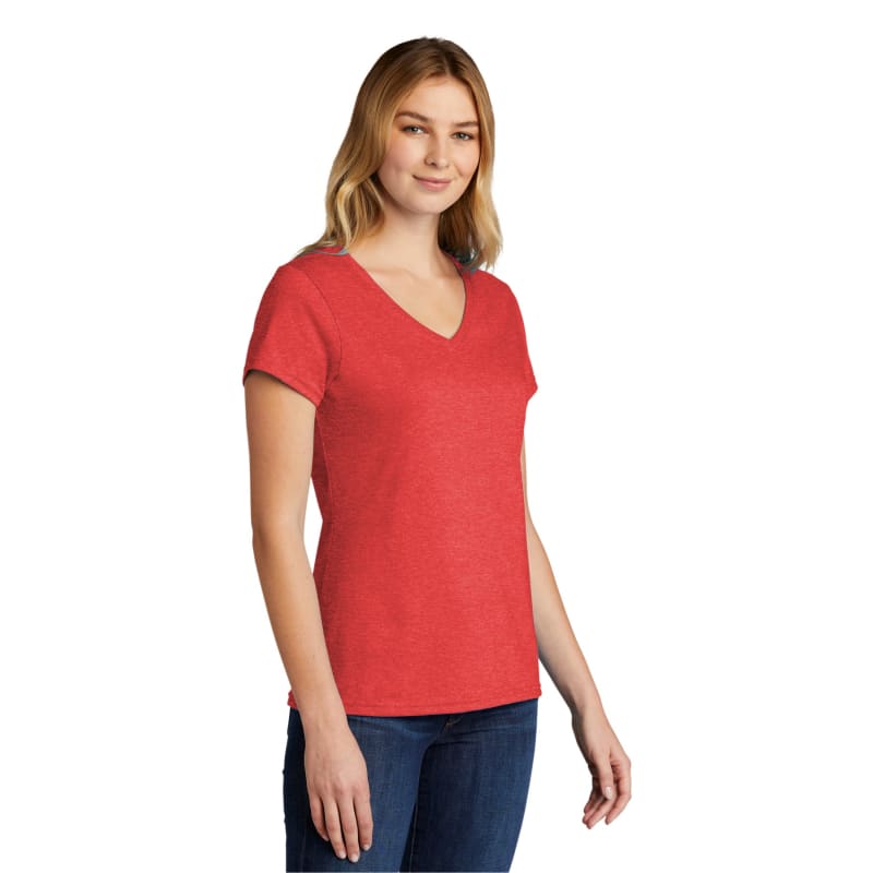 Port & Company Women's Tri-Blend V-Neck Tee. 66
