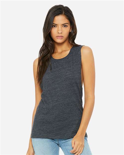 Women's Flowy Scoop Muscle Tank - 8803 34