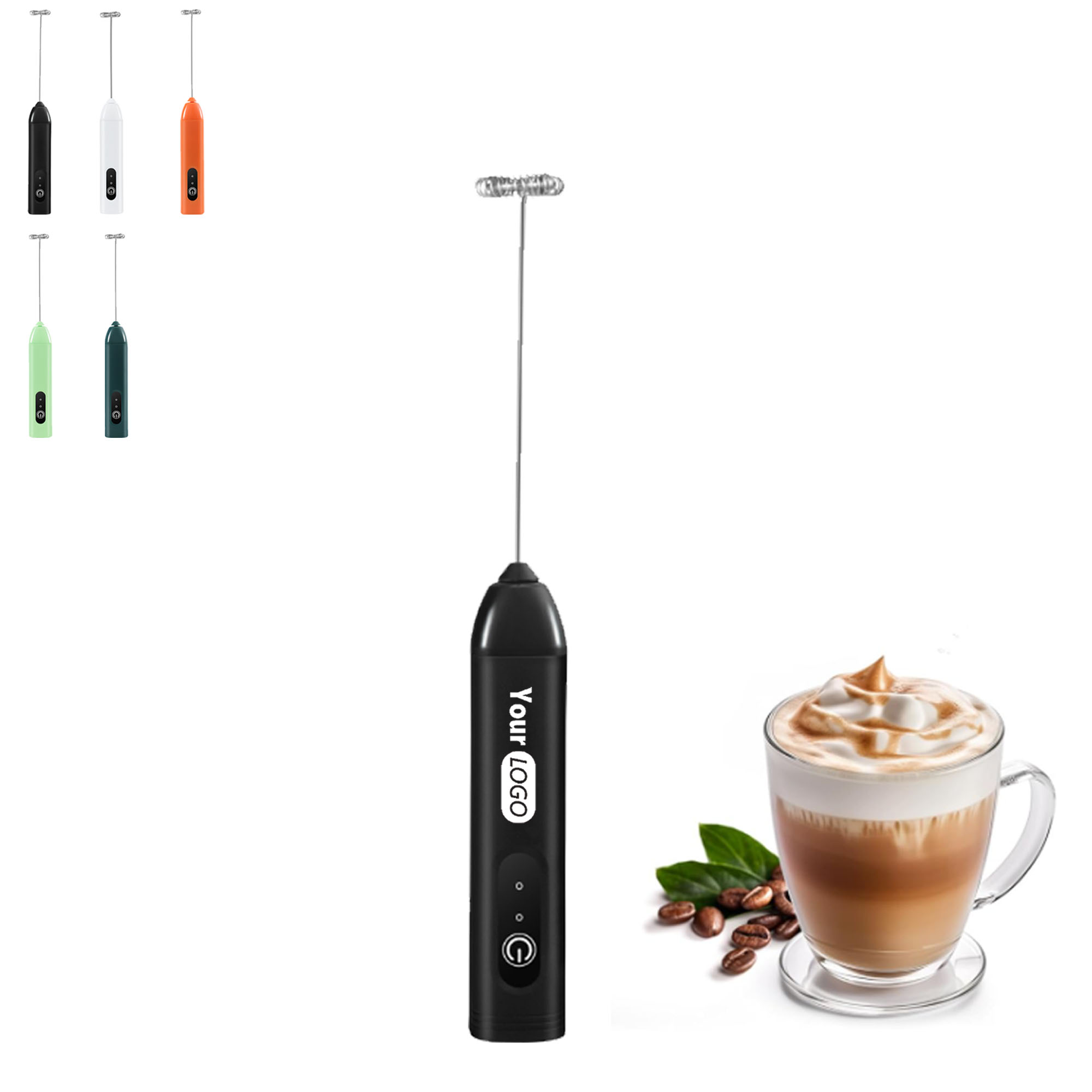 MOQ 100pcs Type-C Mouth Electric Egg Beater With Your Brand 2