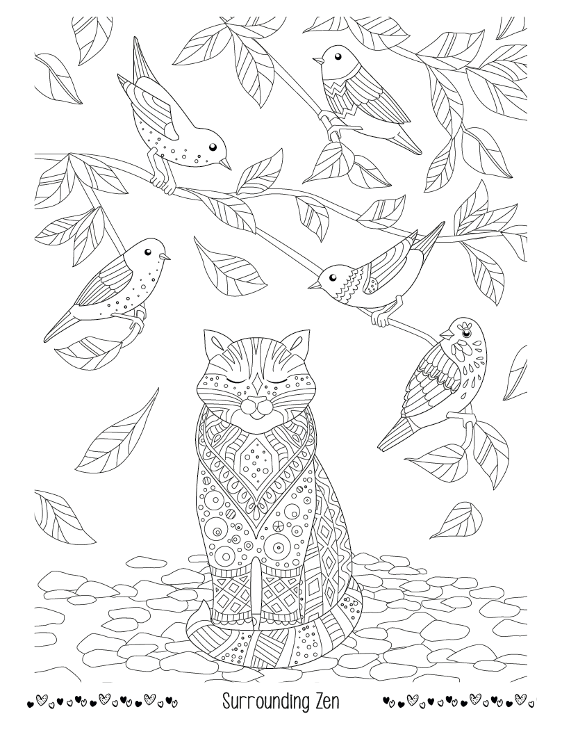 Good Value™ Unwind with Pets Adult Coloring Book 40