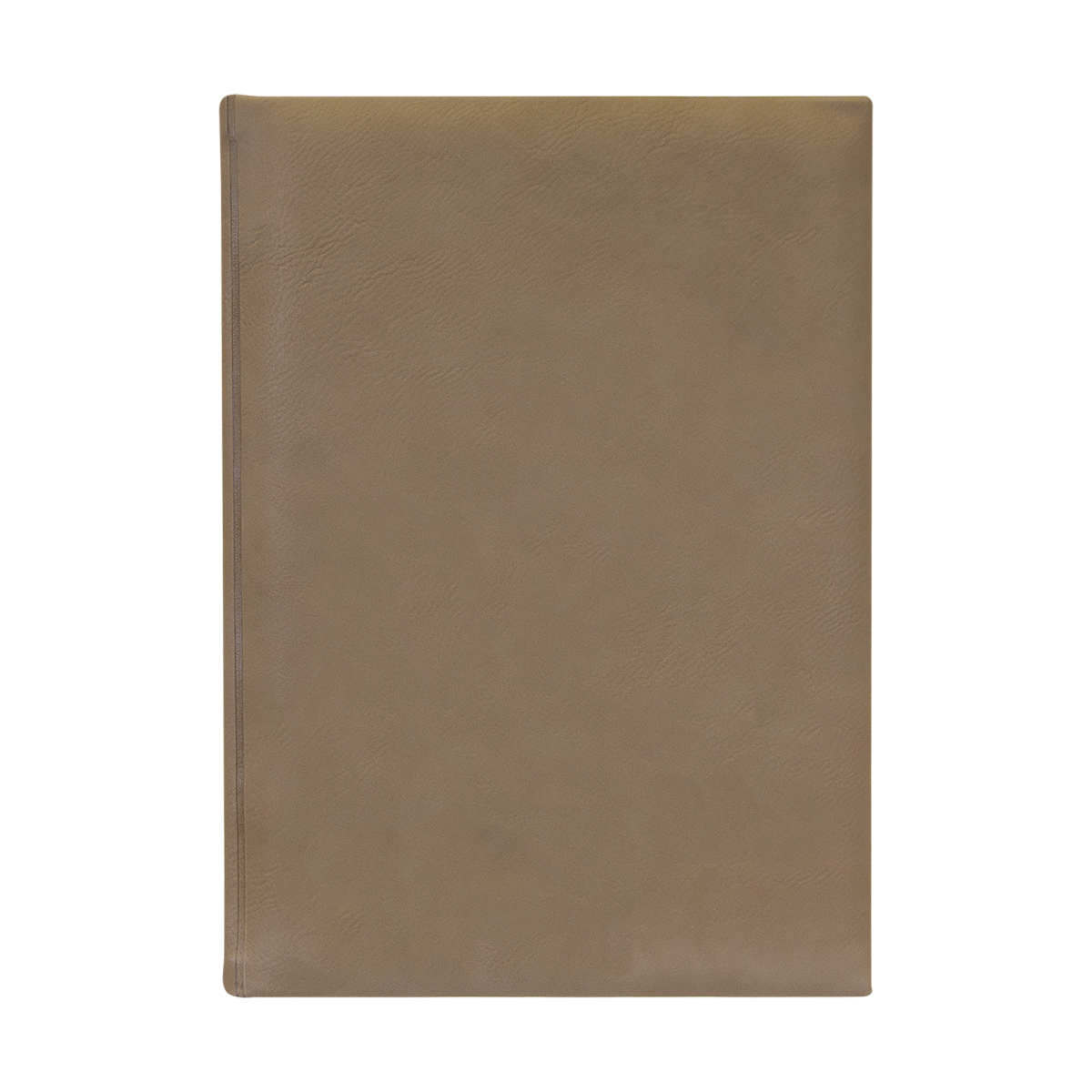 7" x 9" Light Brown Leatherette Sketch Book 2