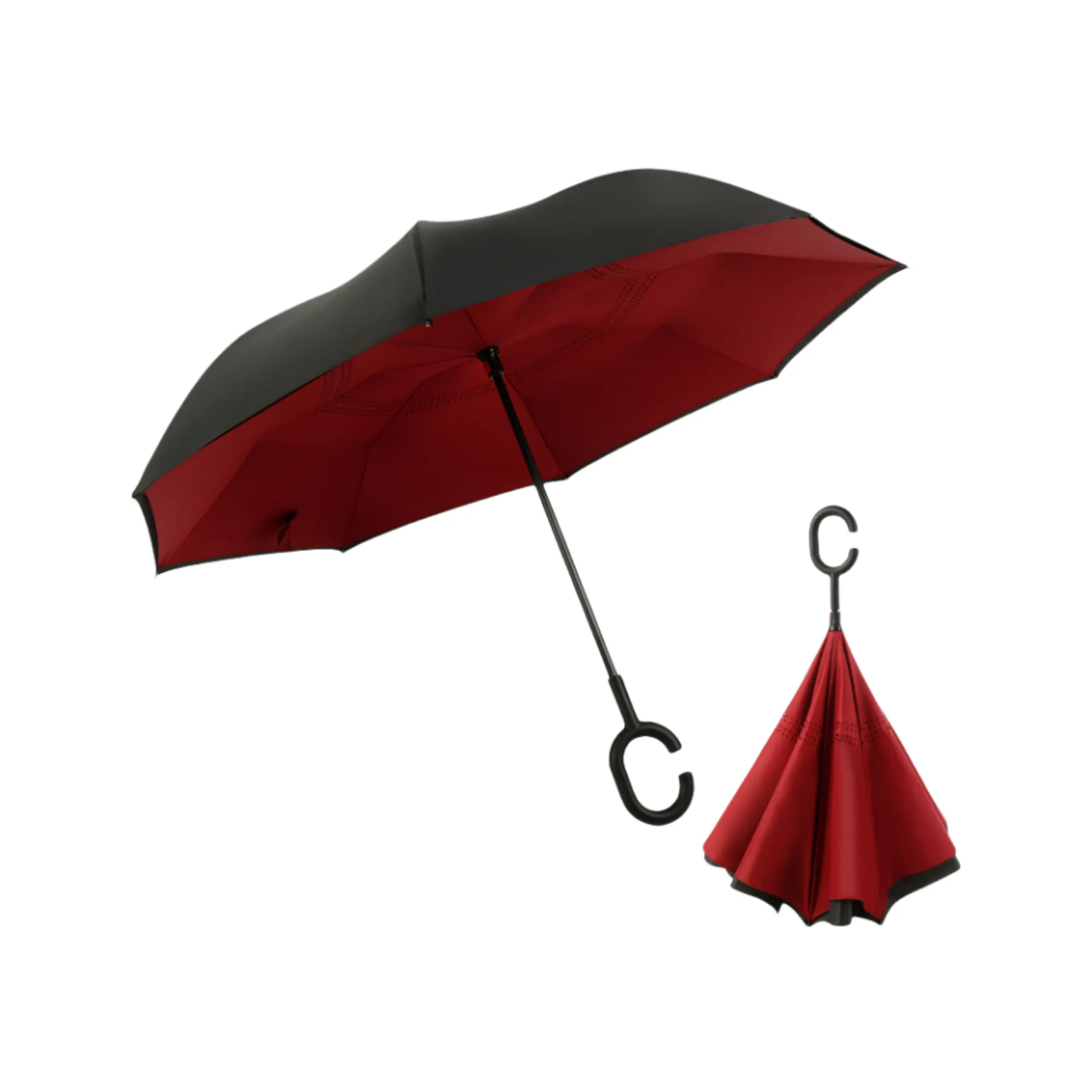 Reverse Straight Handle Umbrella 2