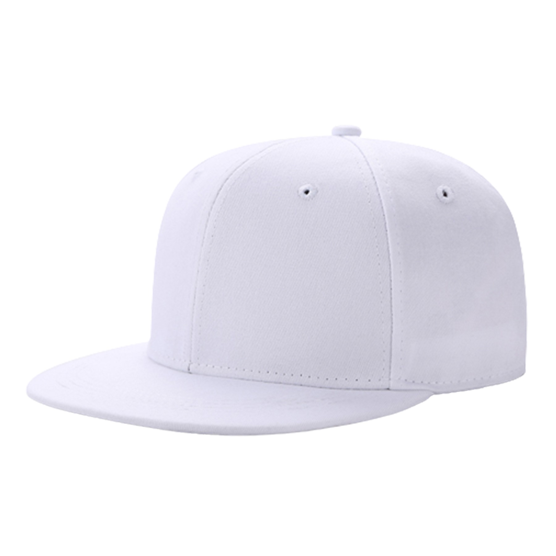 Cotton Flat Brim Baseball Cap 6