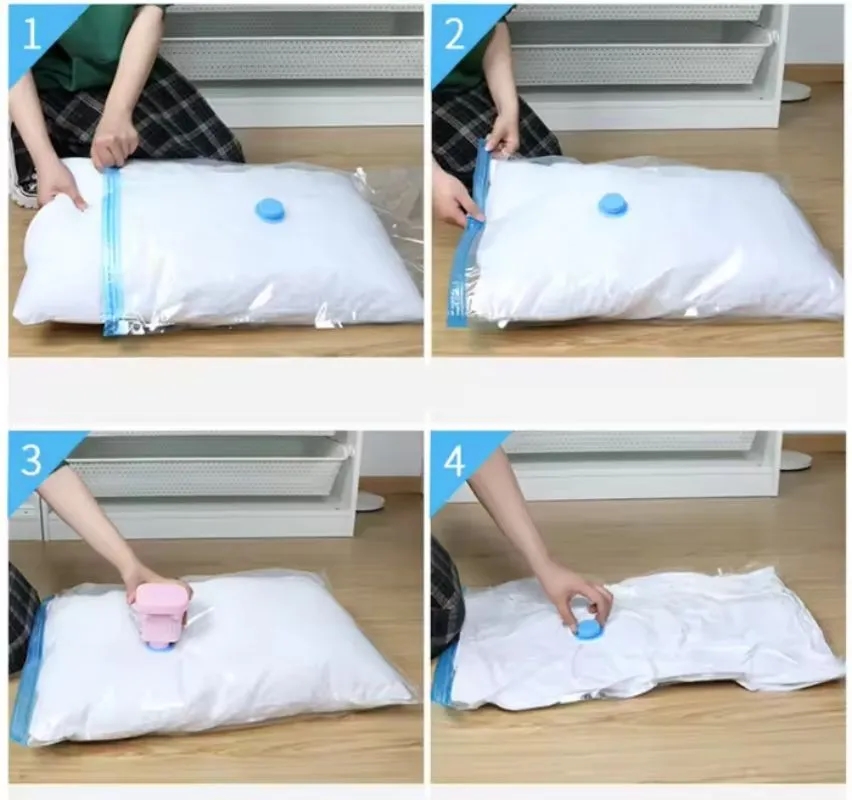 Transparent Suction Compression Bag 6
