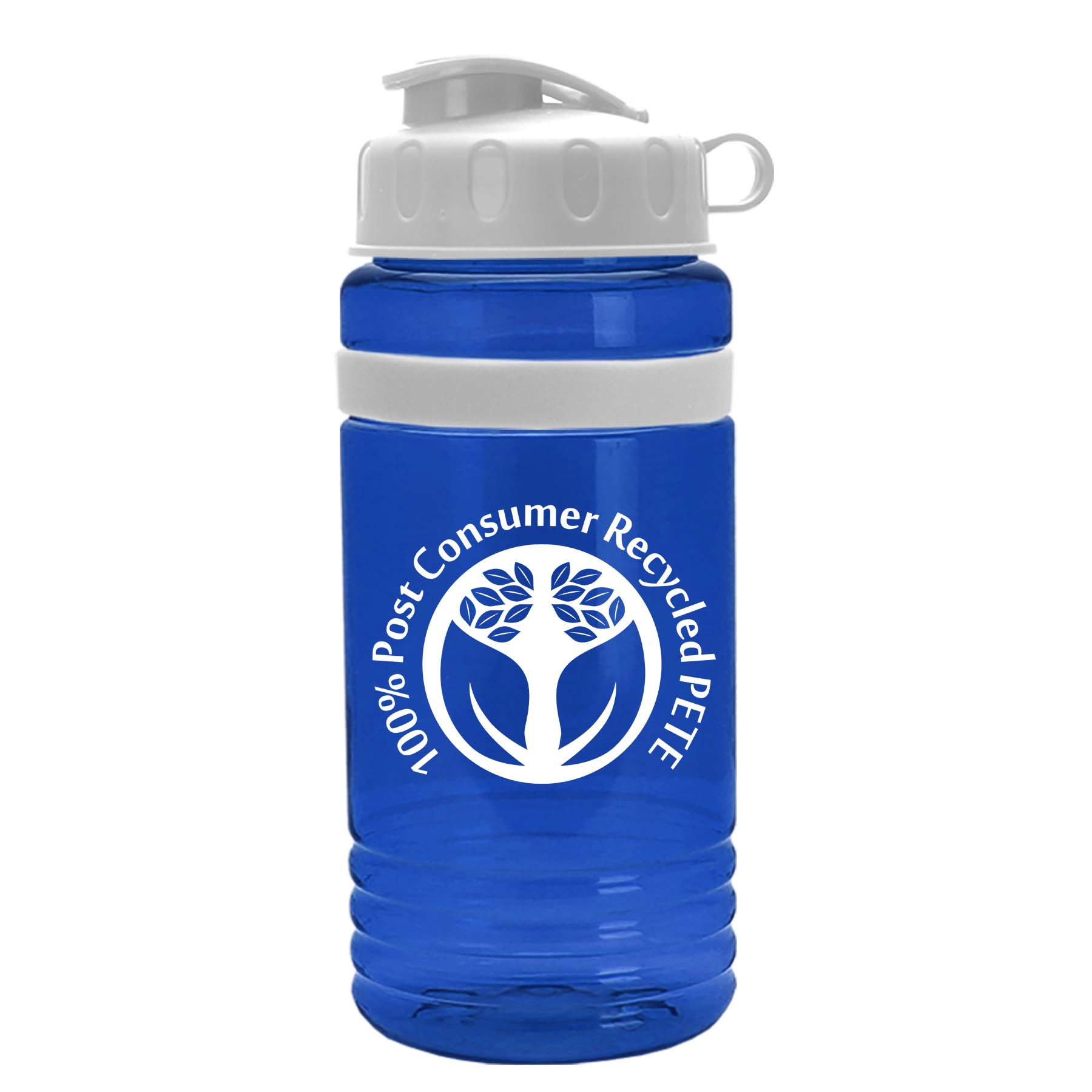 20 oz. UpCycle rPET Bottle With Flip and Grip Band 5
