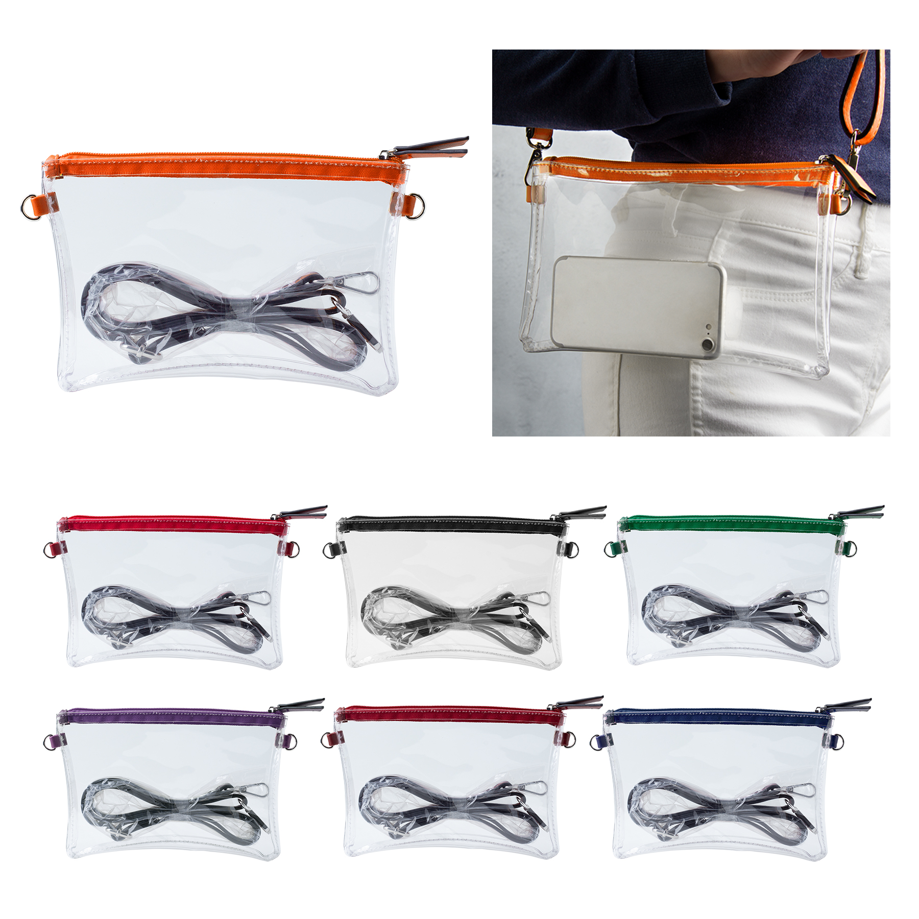 Clear Crossbody Purse 2