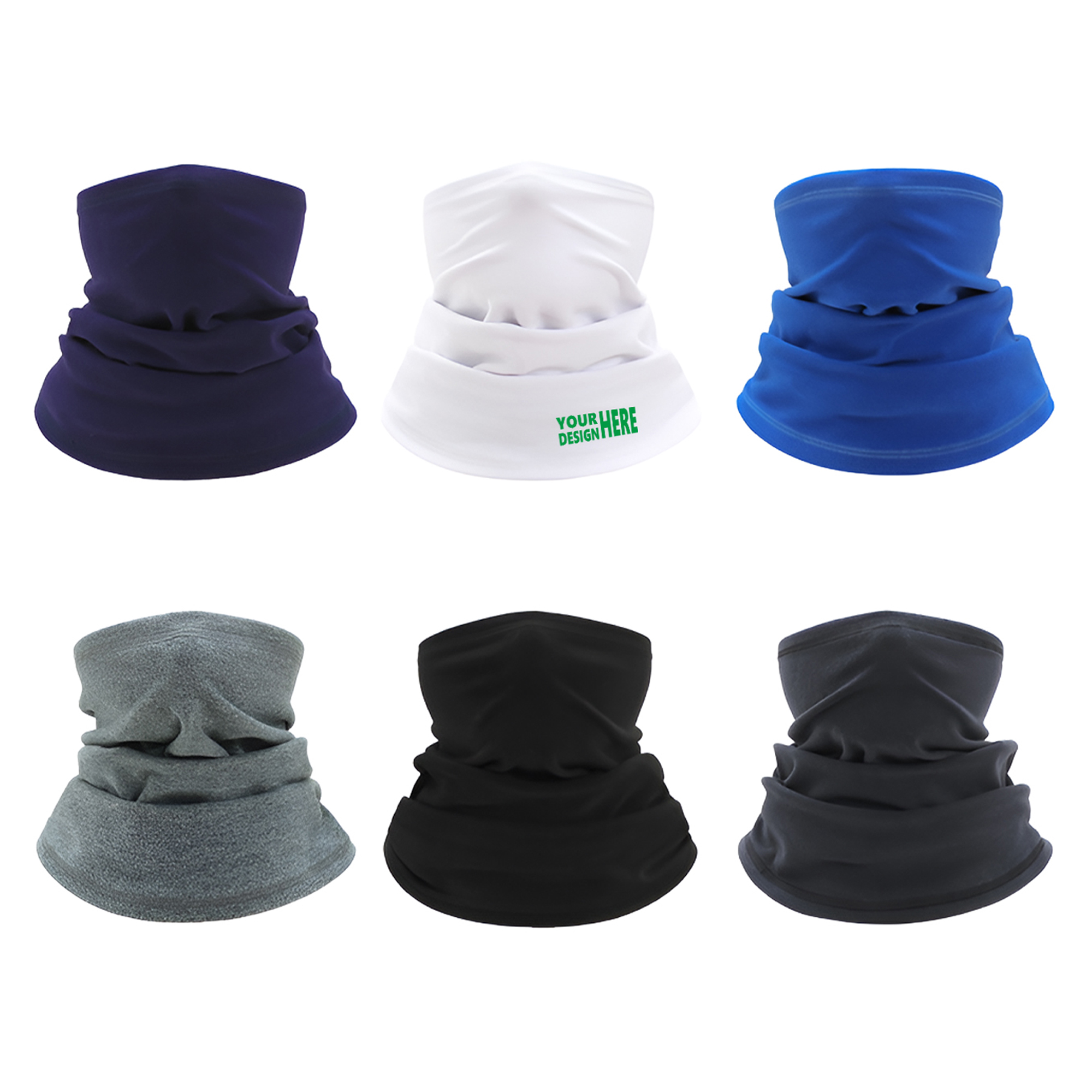 MOQ50 Personalized Winter Outdoor Neck Warmer Face Mask 2