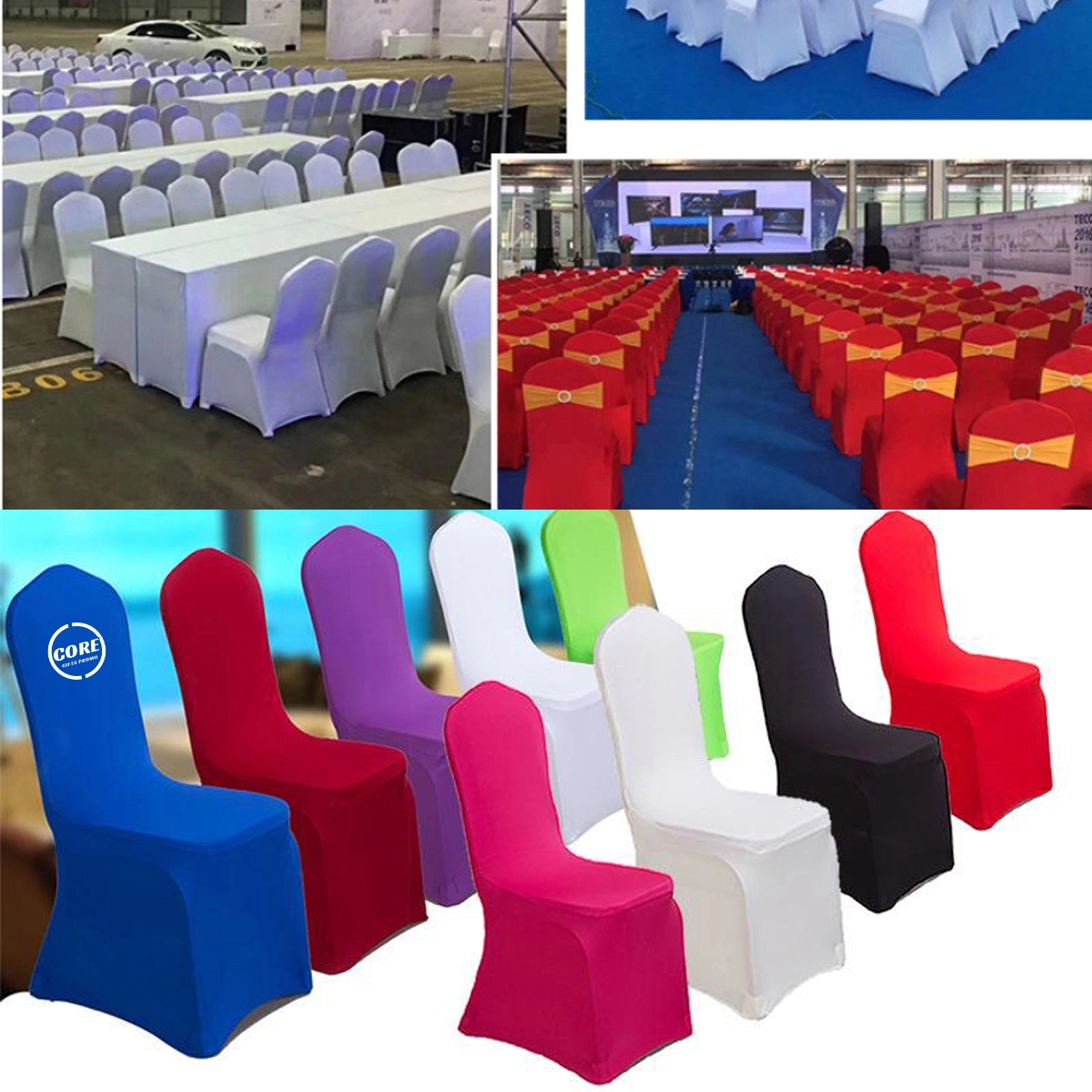 Universal Spandex Chair Covers 4