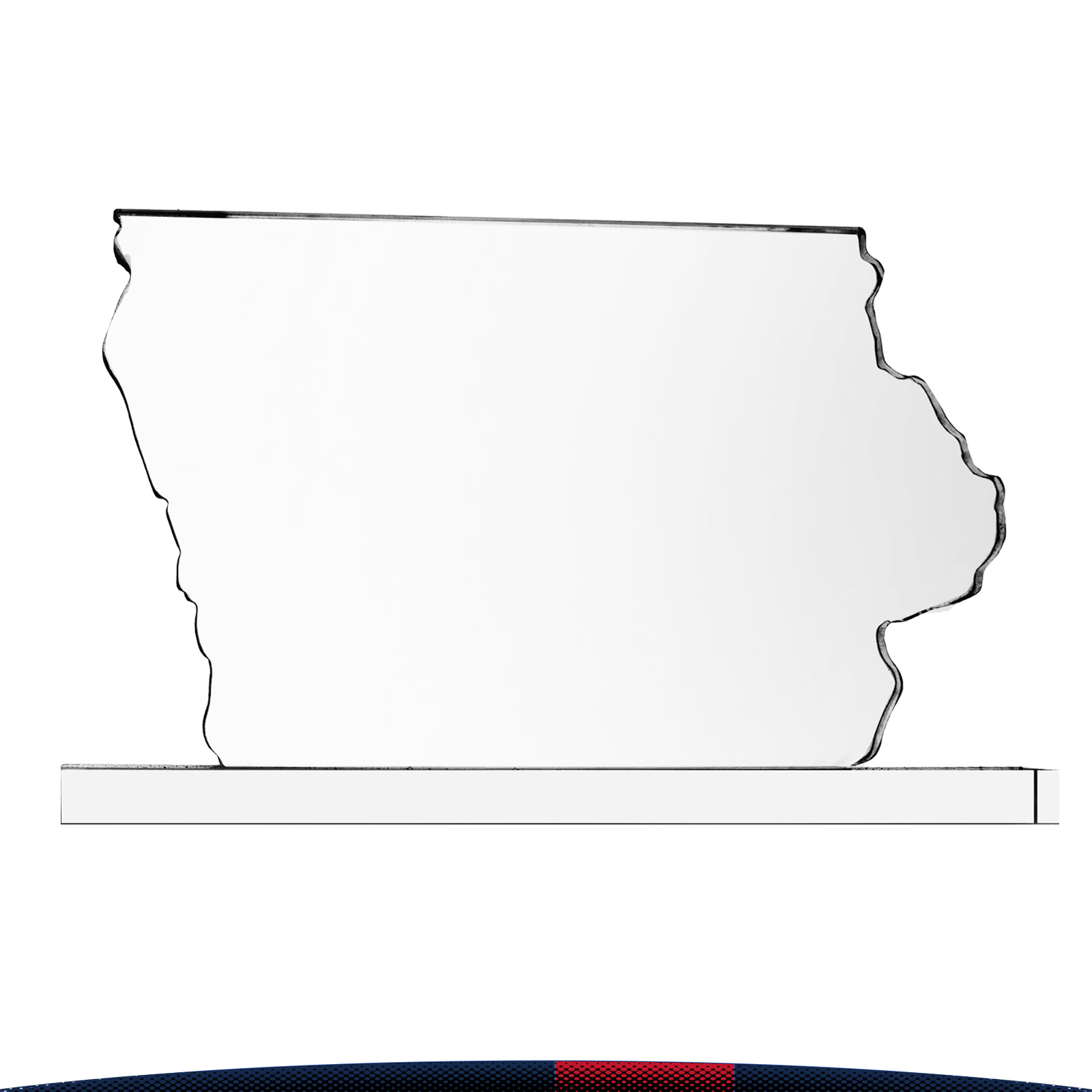 Cretch Iowa Crystal Award 3