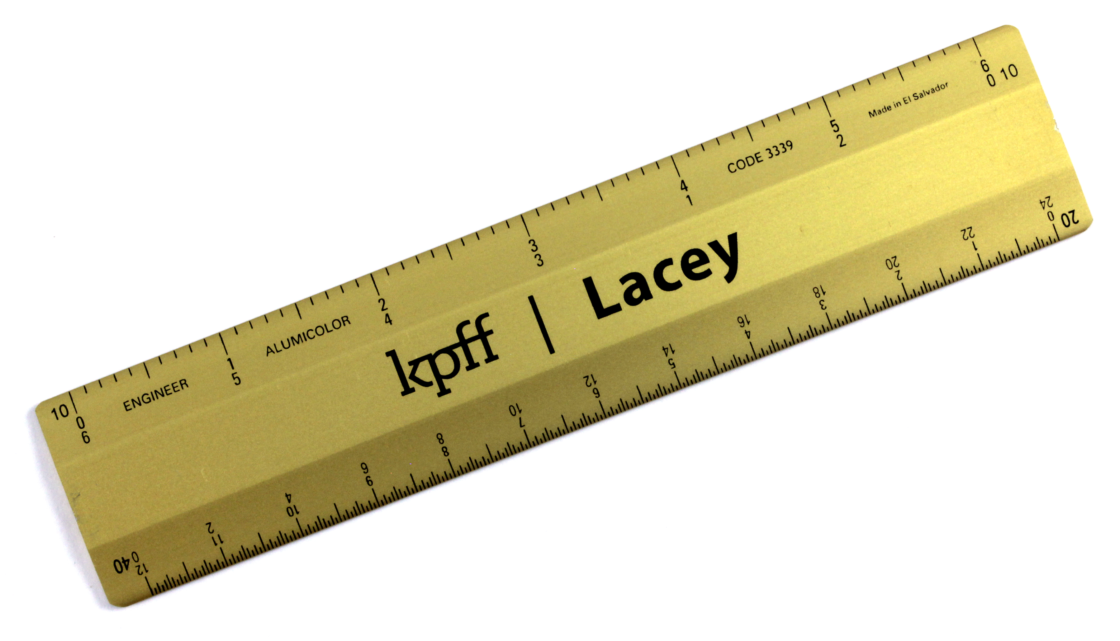 6" 4-Bevel Double-Calibration Engineer Scale 4
