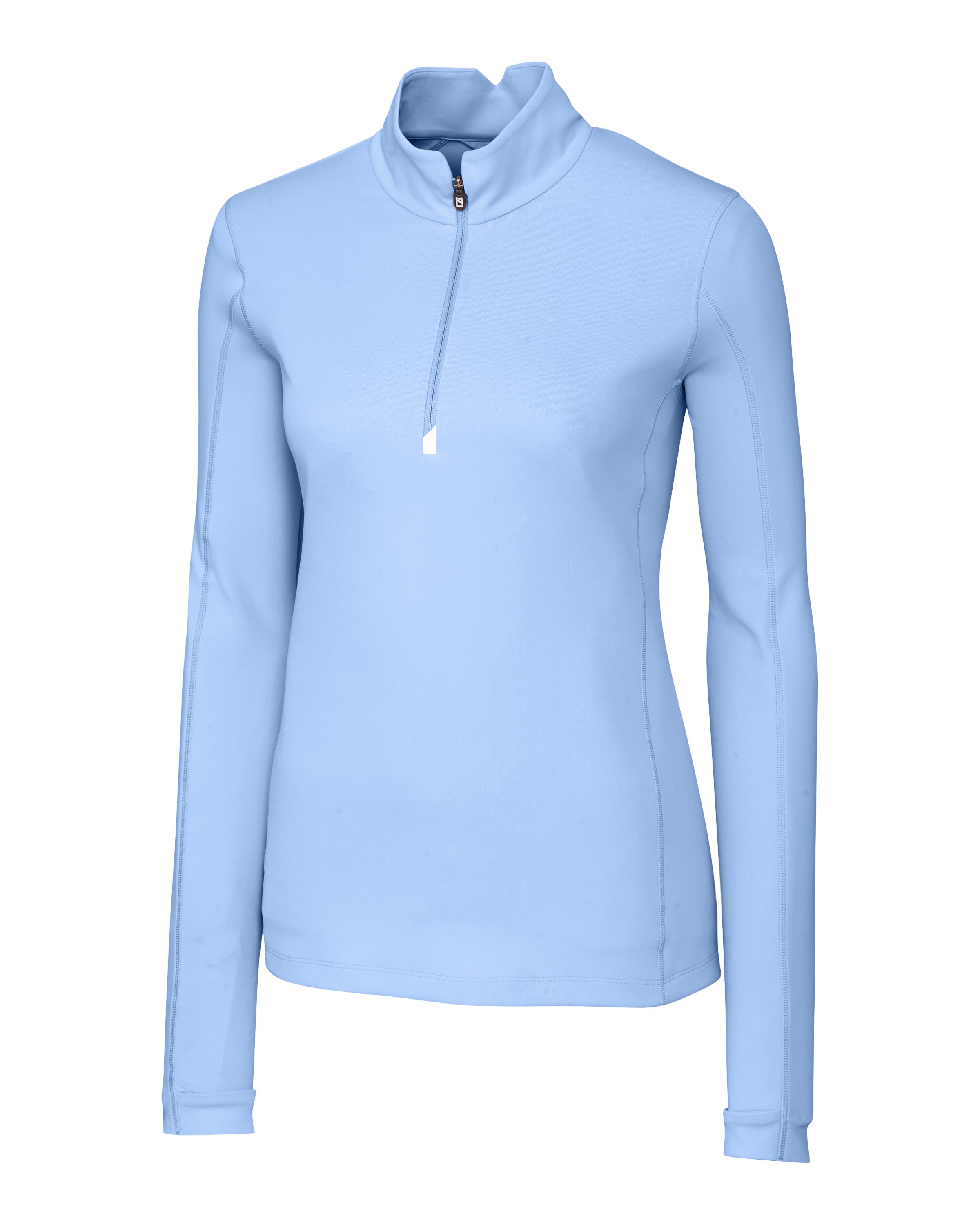 Cutter & Buck Traverse Recycled Smooth Stretch Womens Quarter Zip Pullover 80