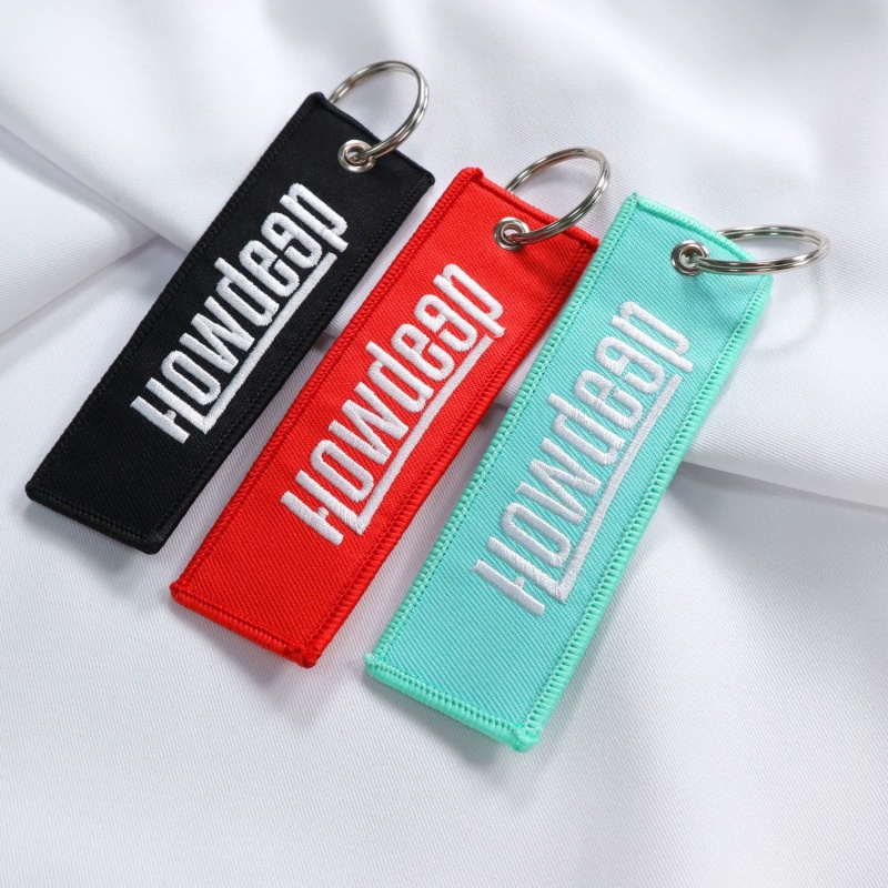 Personalized Embroidery keychain 2