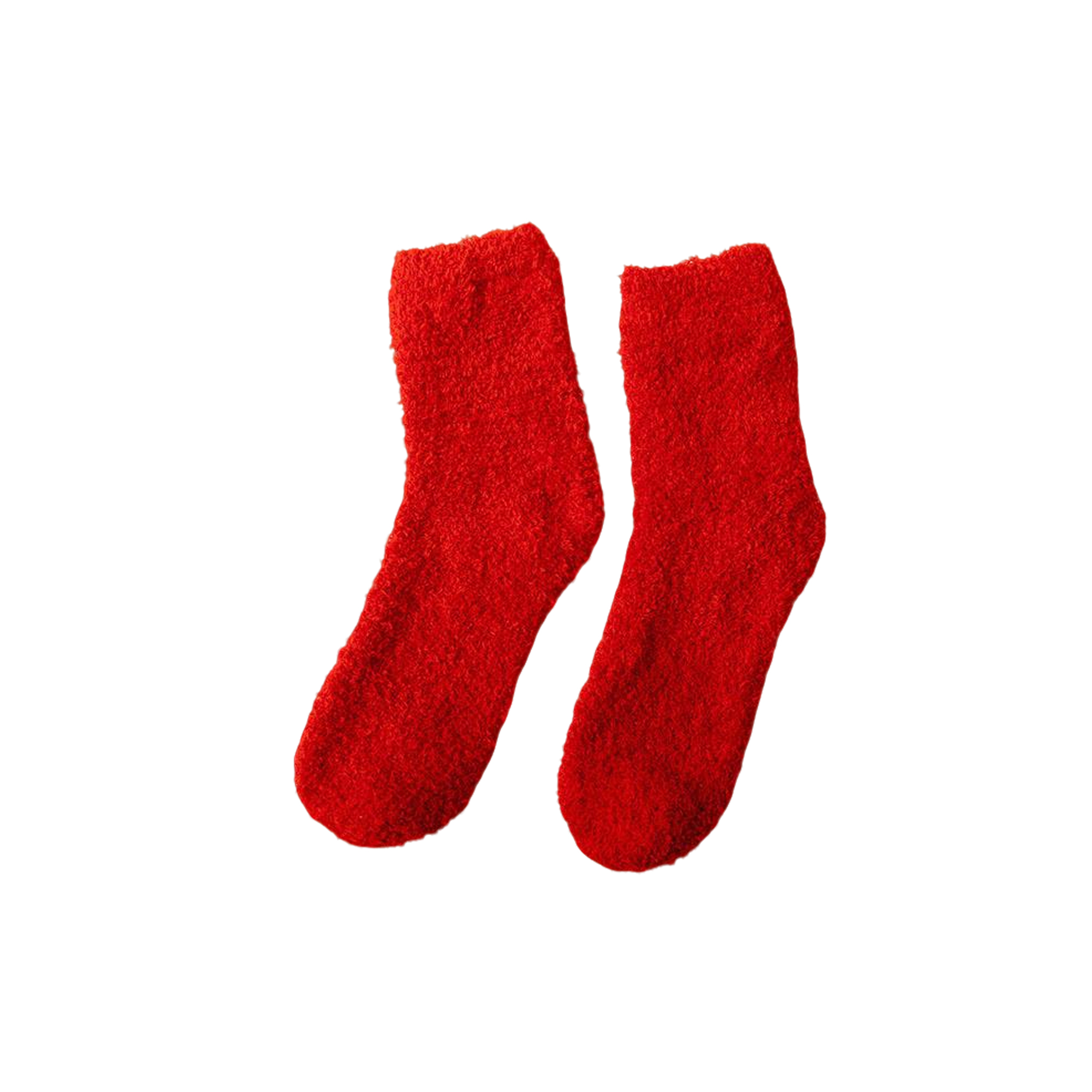Polyester Fuzzy Sock Elastic Warm Design 12