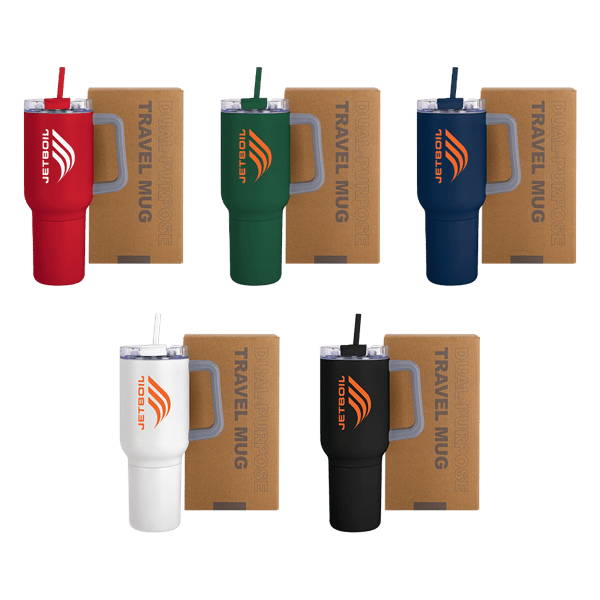 Key West 22 oz SS Travel Mug w/Can Cooler 345
