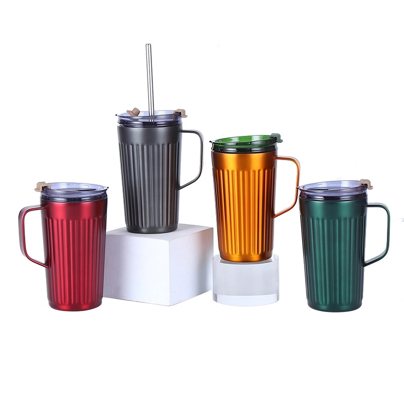 Custom 12oz Stainless Steel Travel Tumbler With Handle 4