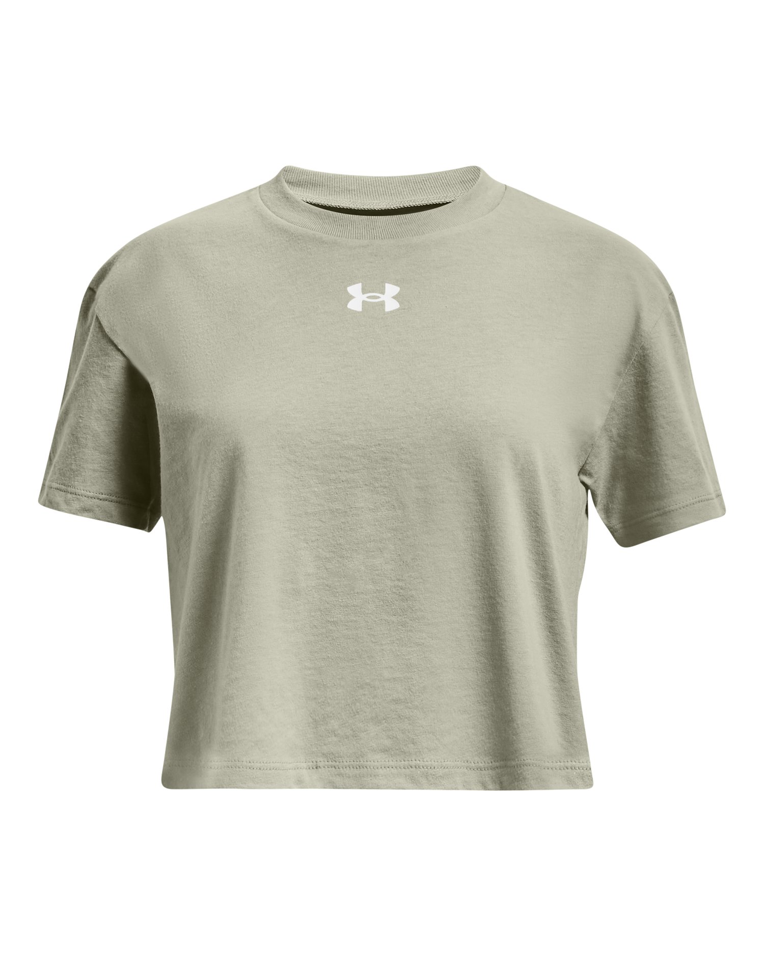 UA Crop Logo Girls' Short Sleeve 6