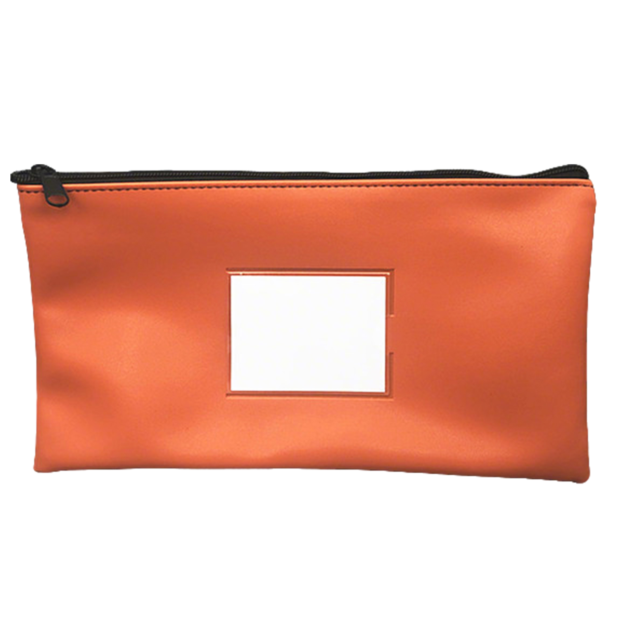 Polyurethane Zipper Deposit Pouch With Soft Liner 10.6" x 6" 9