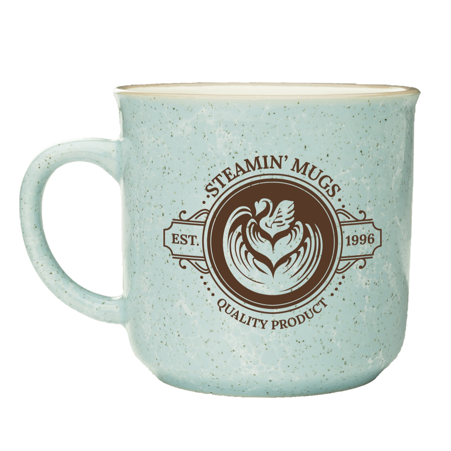 13 oz. Cairn Marble Coffee Mug (1 Color Imprint) 5