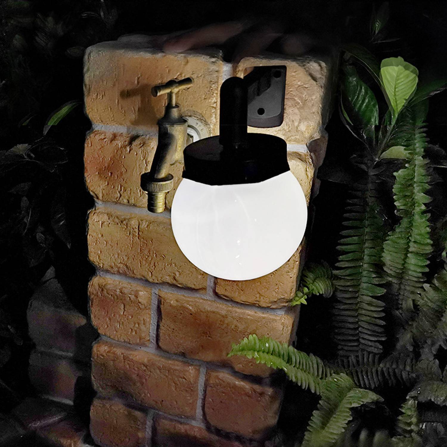 Solar Bubble Wall Light for Garden and Outdoor Use 9