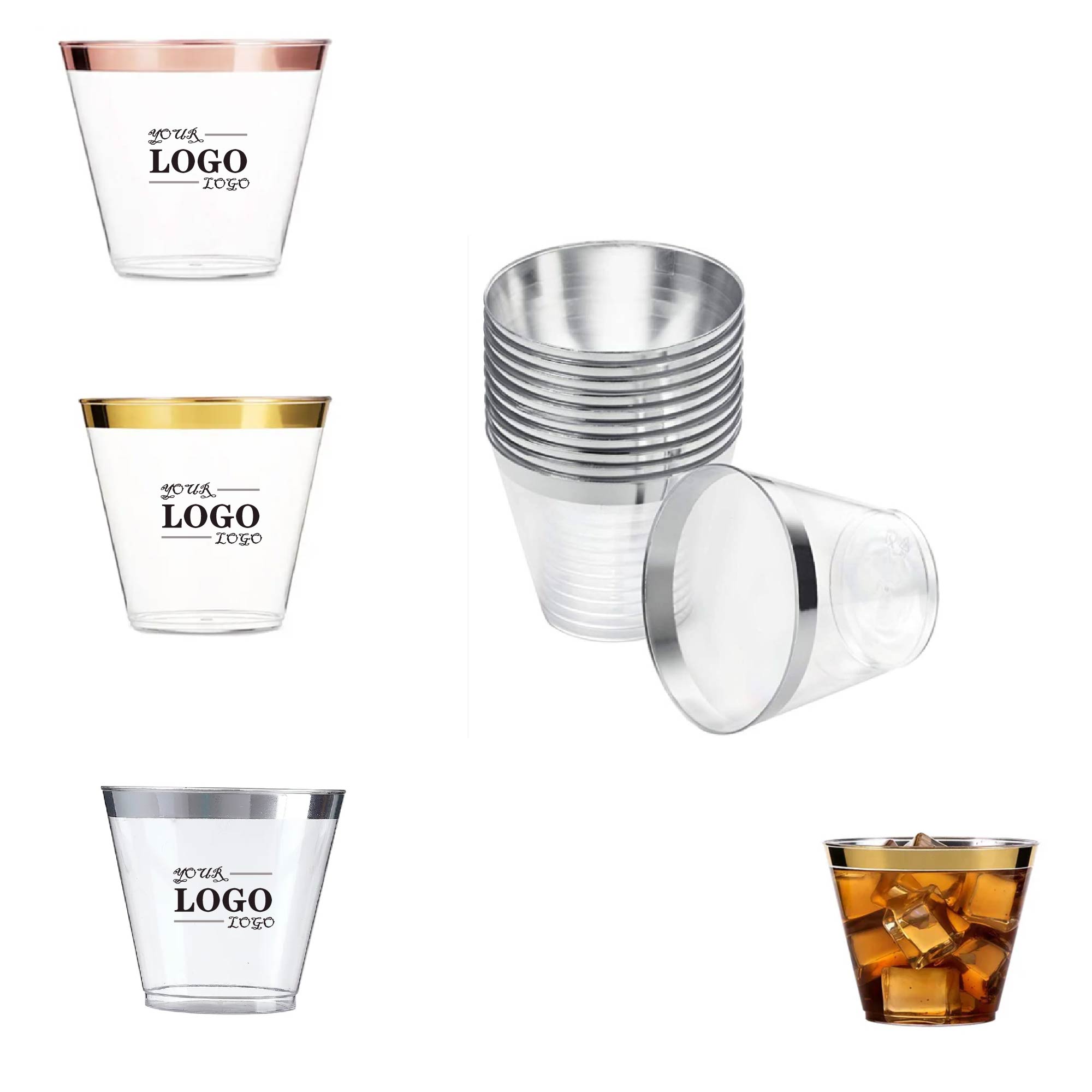 MOQ 20 pcs Disposable Party Drinkware 2