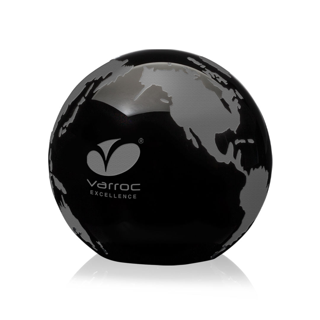 Globe Paperweight - Black 15