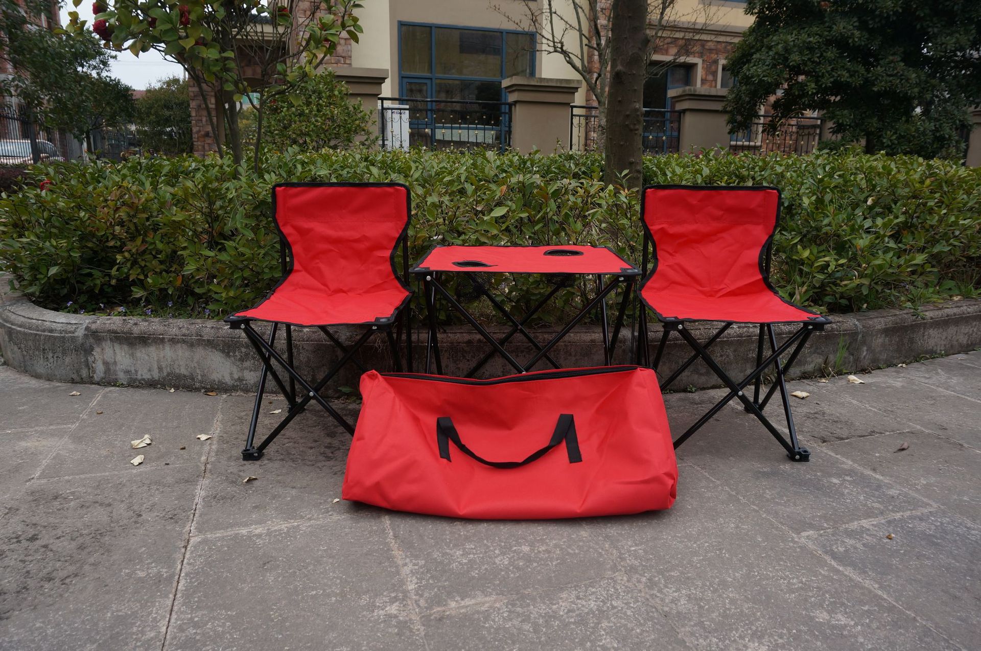 Folding Beach Chair With Table 1