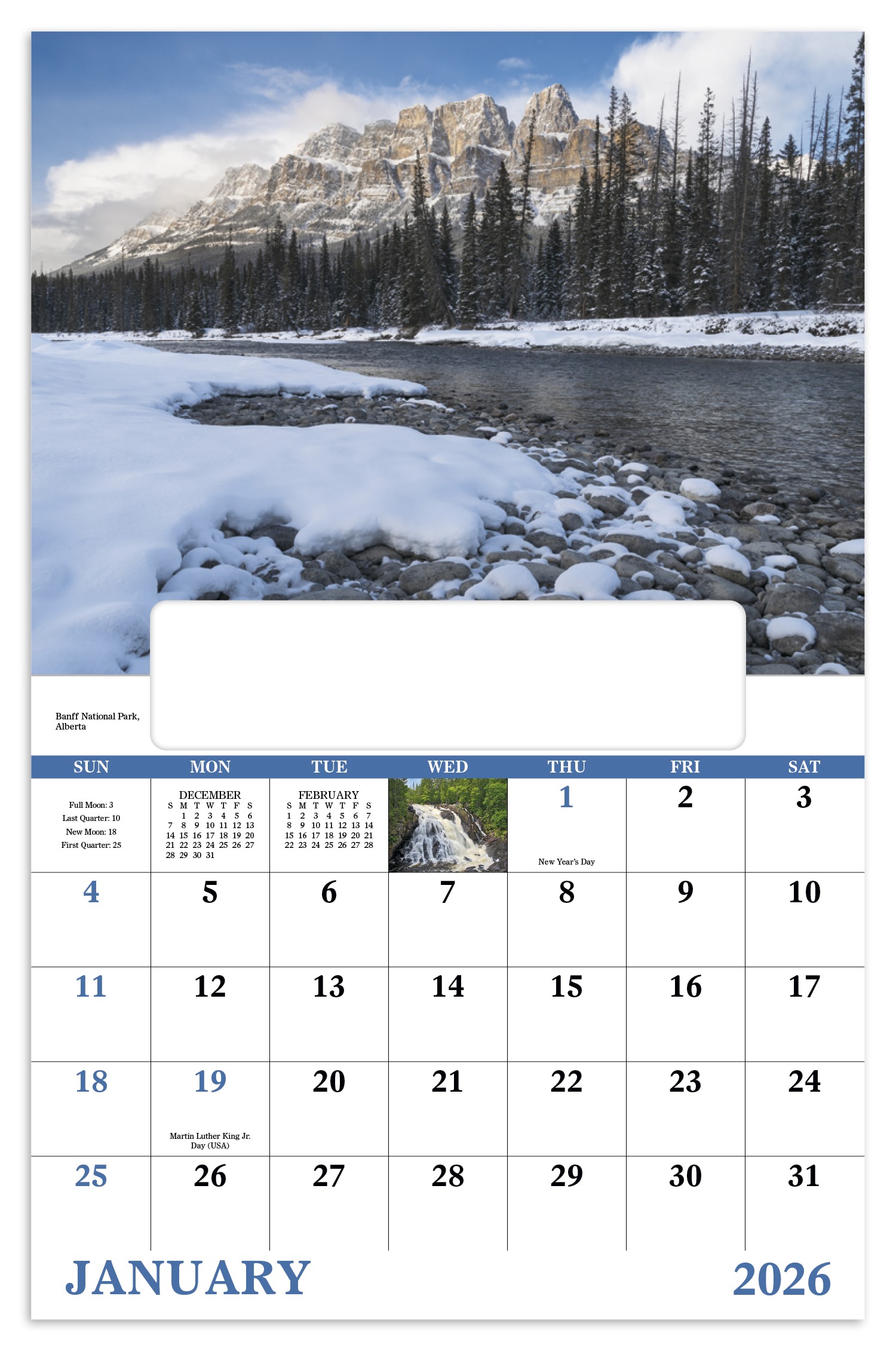 Good Value™ Scenic Canada - Window Calendar 7