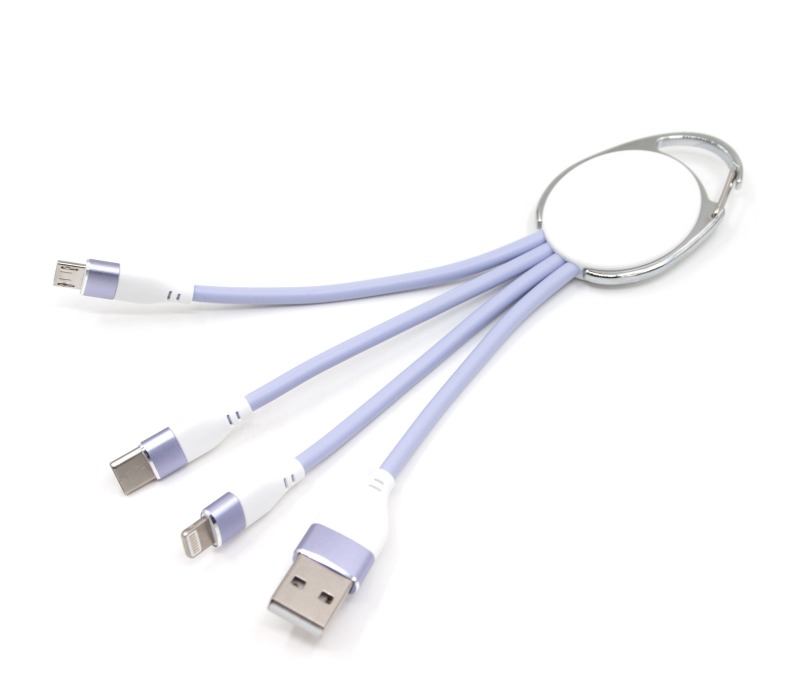 3-in-1 Keychain Charging Cable 6