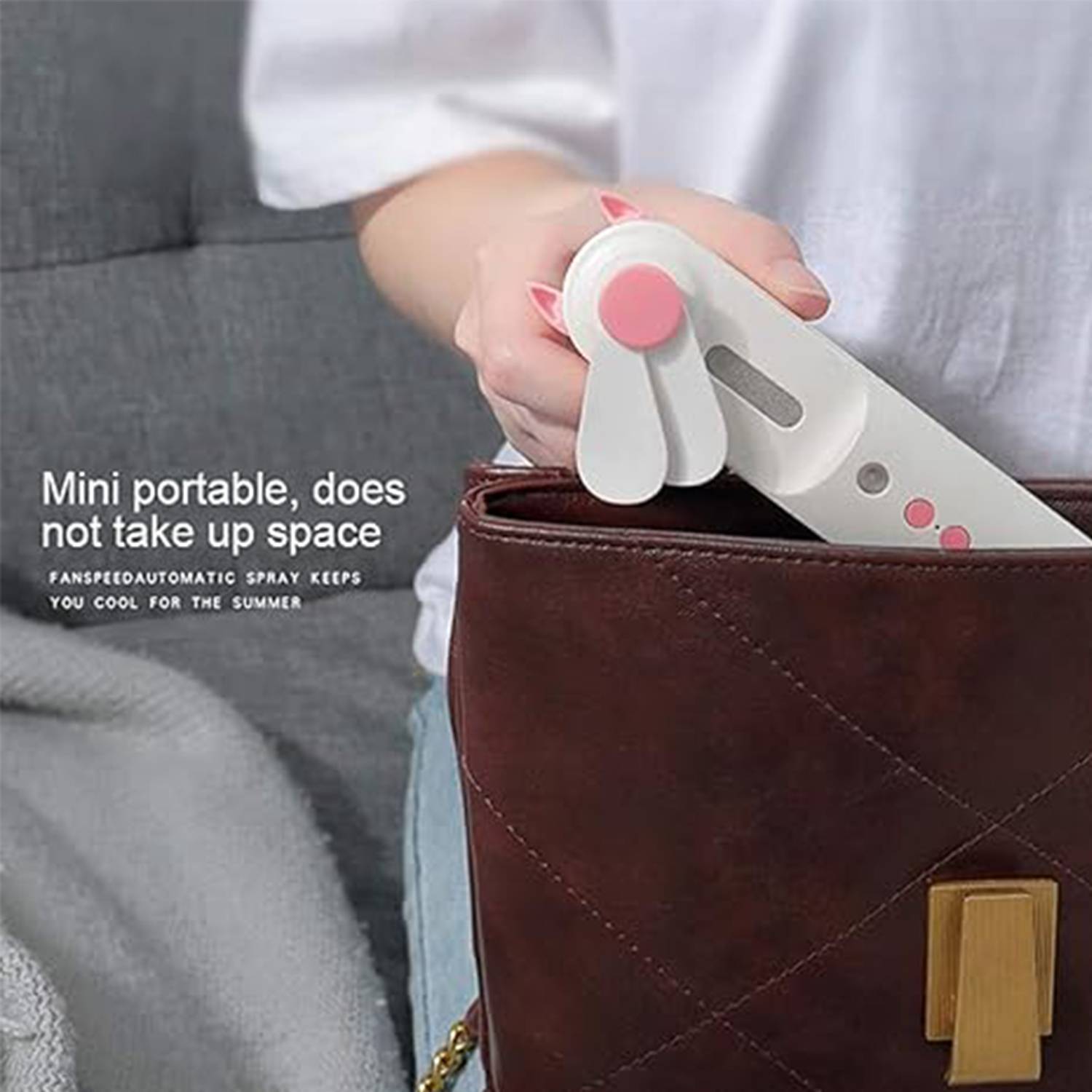 2-in-1 Handheld Spray Fan 5
