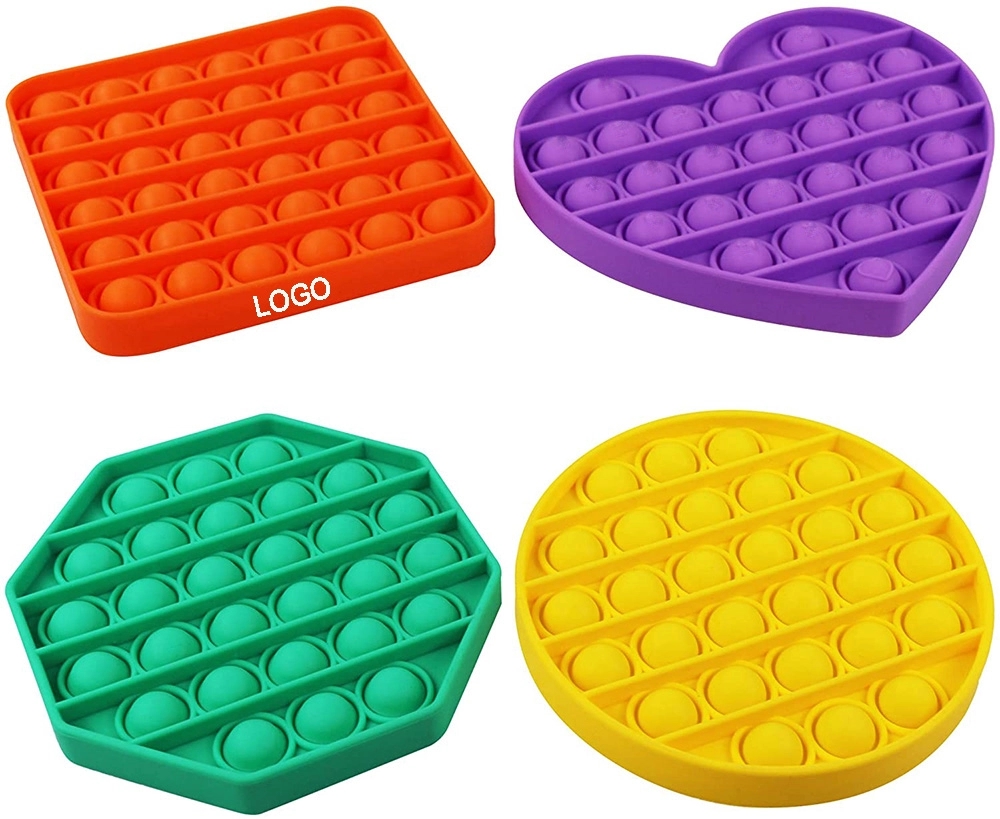 Silicone Push Pop Bubble Fidget Sensory Toy 2
