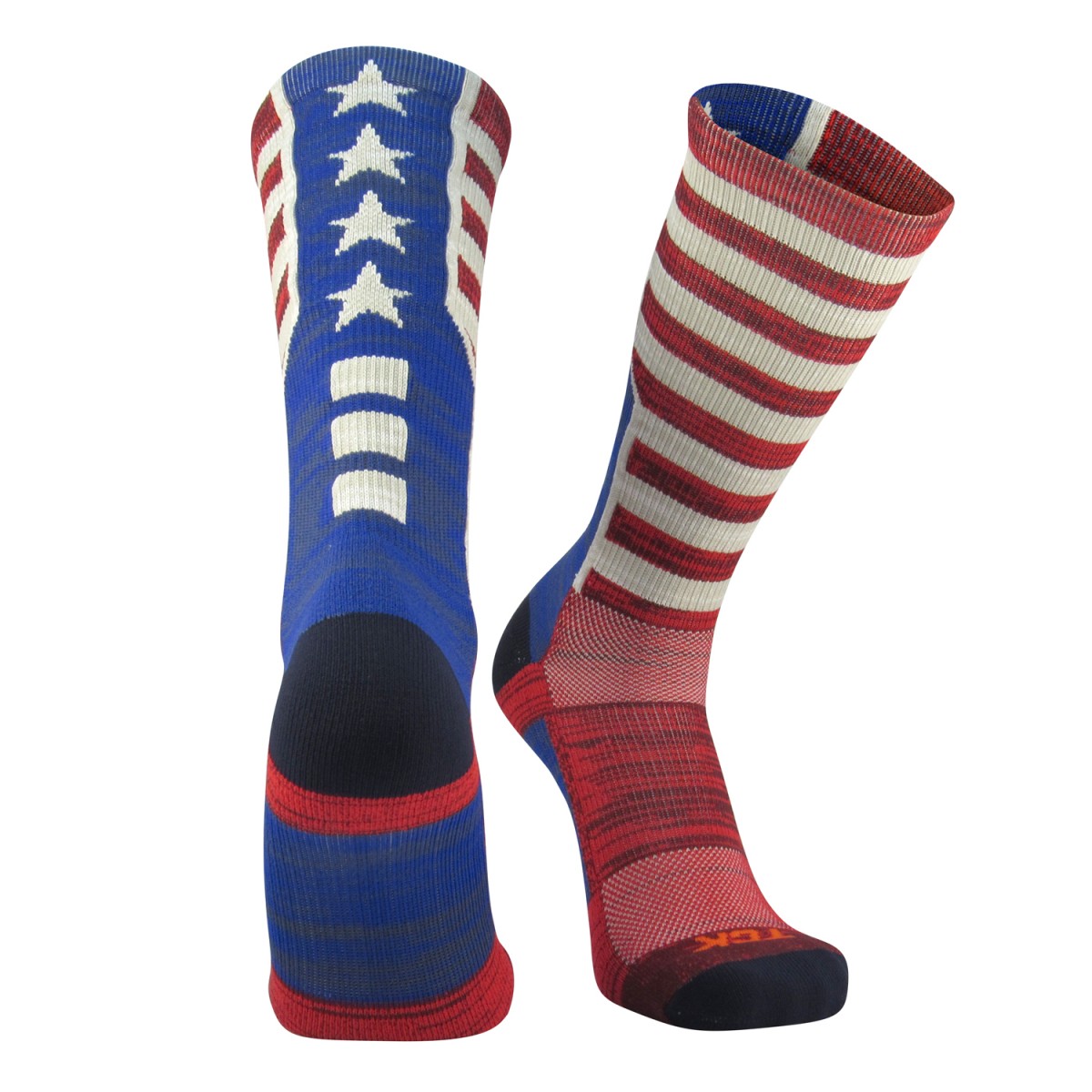 USA Flag Socks Old Glory Crew Length 3