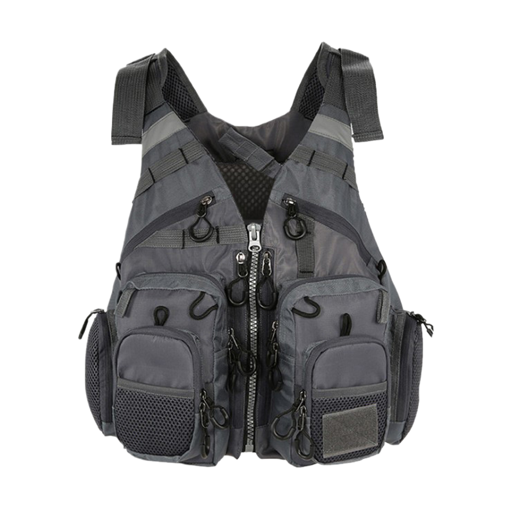Adjustable Multi-Pocket Life Vest With Floatation 3