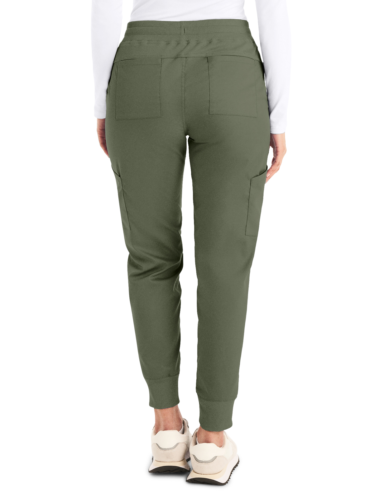 Landau - ProFlex - Women's Six-Pocket Mid-Rise Elastic-Back Waist Jogger Pant 11