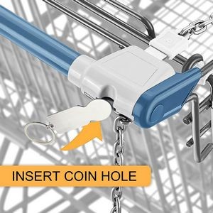 Metal Trolley Token Key Ring Coin For Shopping Carts And Lockers 5