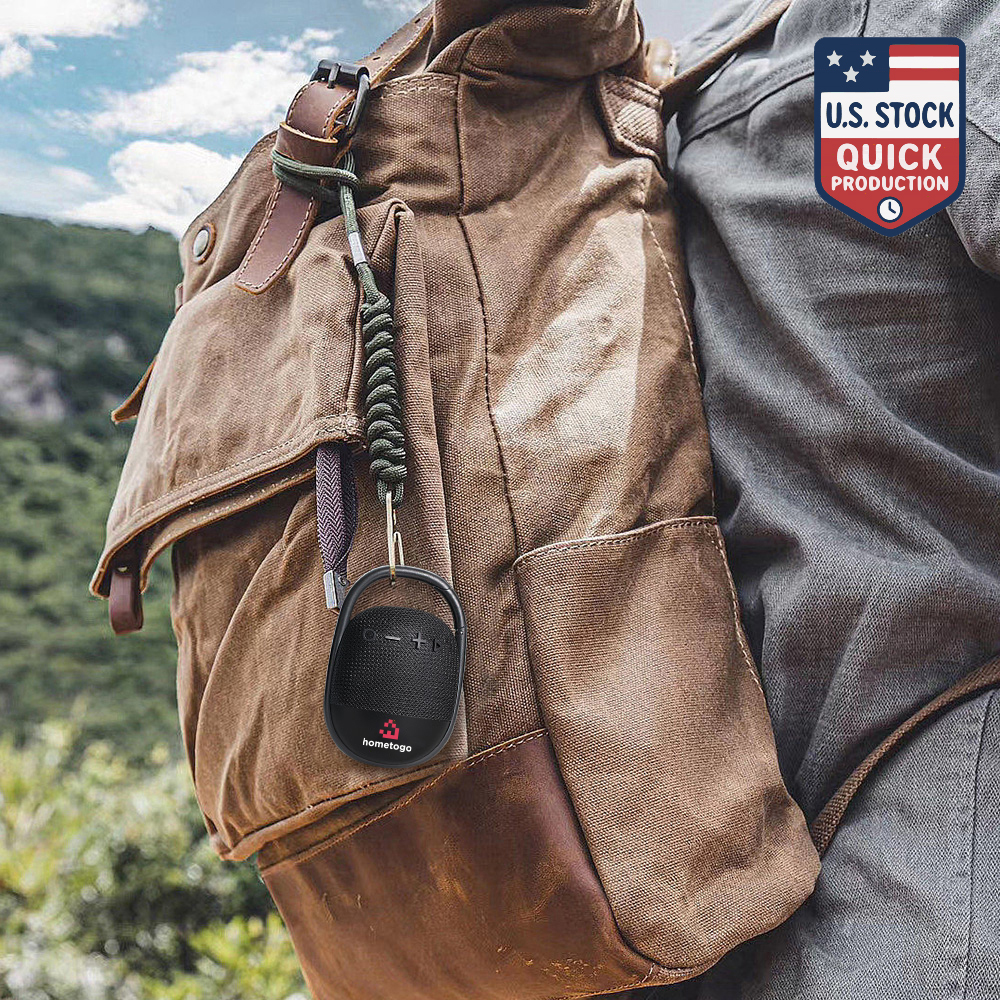 SonicWave Waterproof Clip Bluetooth Speaker 5