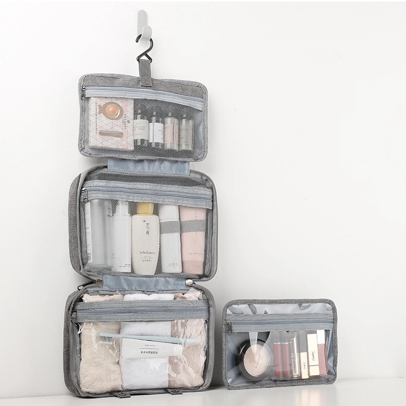 Hanging Travel Toiletry Bag & Makeup Cosmetic Organizer 4