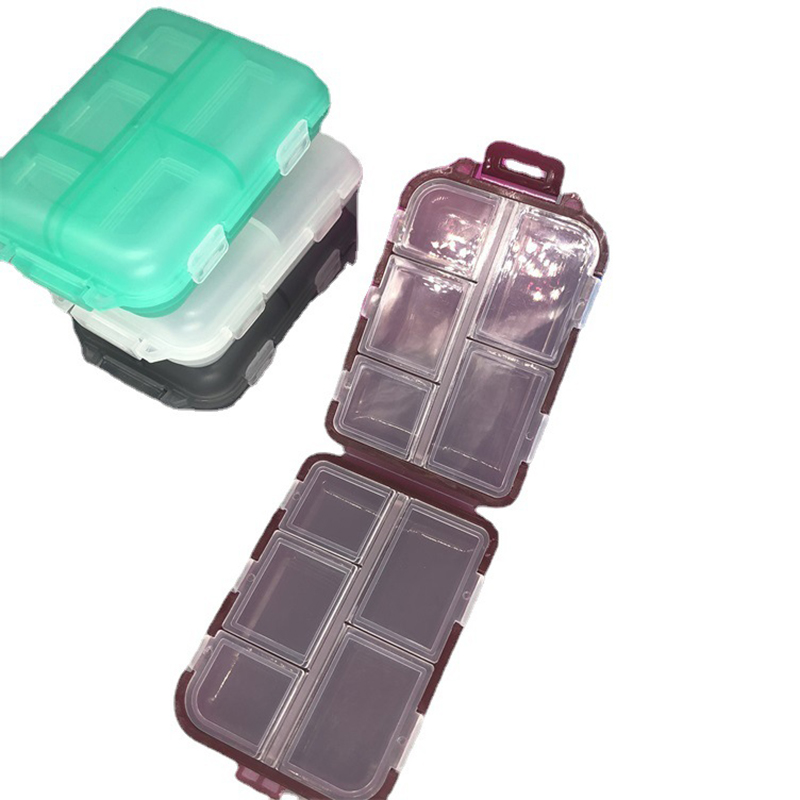 10 Grids Pill Cases Portable Travel Pill Organizer Box 2