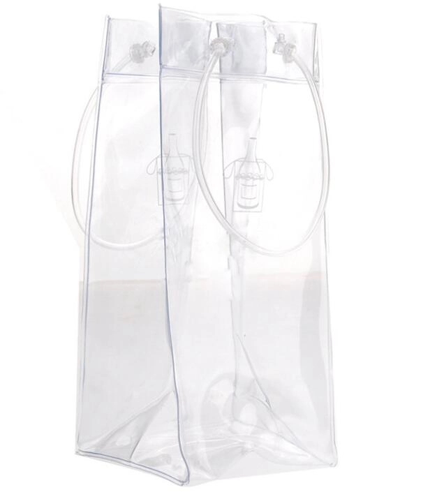 Clear PVC Wine Ice Cooler Bag 4
