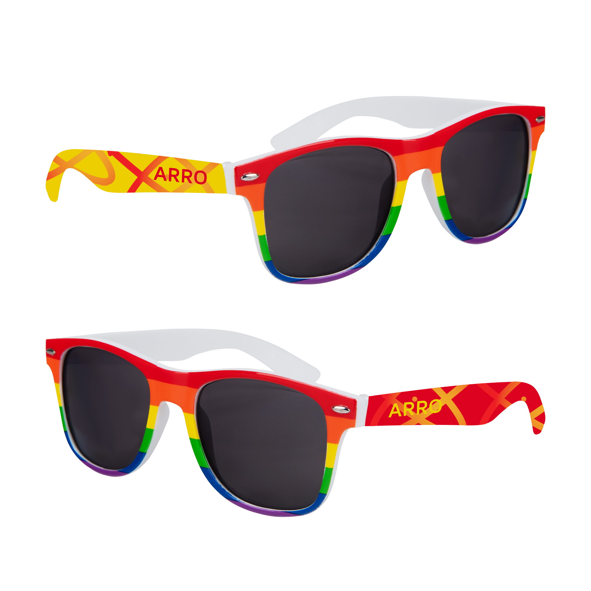 Full Color Prism Maliubu Sunglasses 1