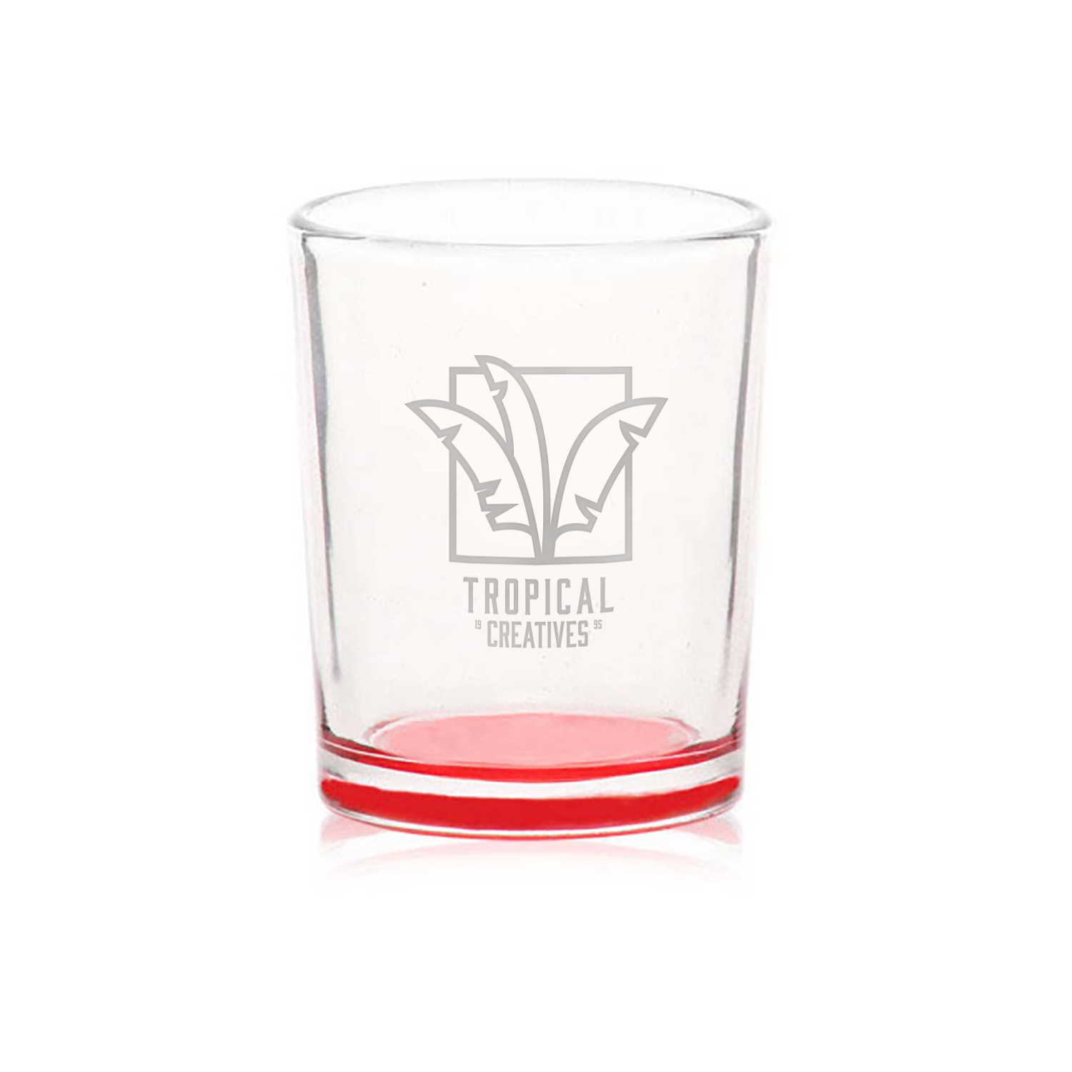 3 oz. Glass Votive Candle Holder (Engrave Imprint) 5