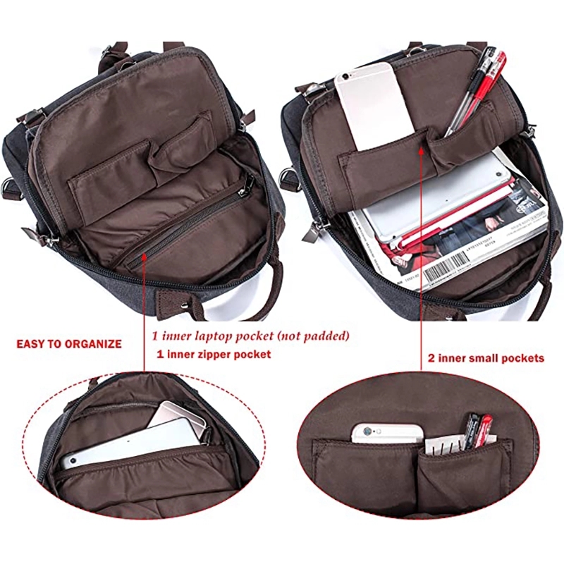Canvas Messenger Shoulder Bag 3