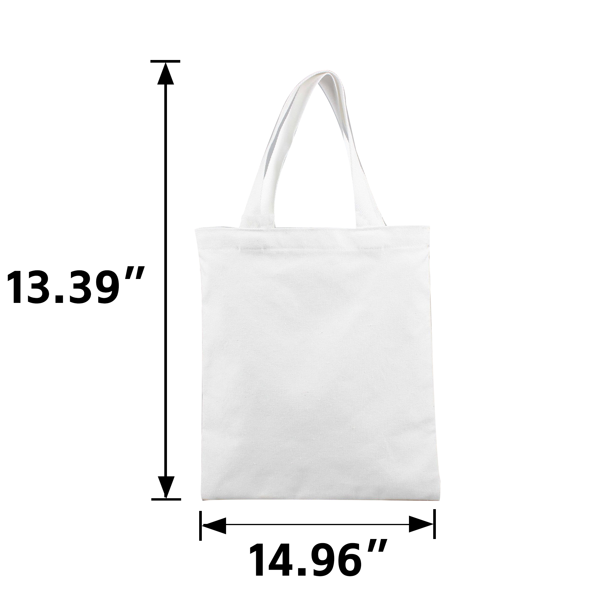 Durable Canvas Trade Show Tote with Long Handles 2