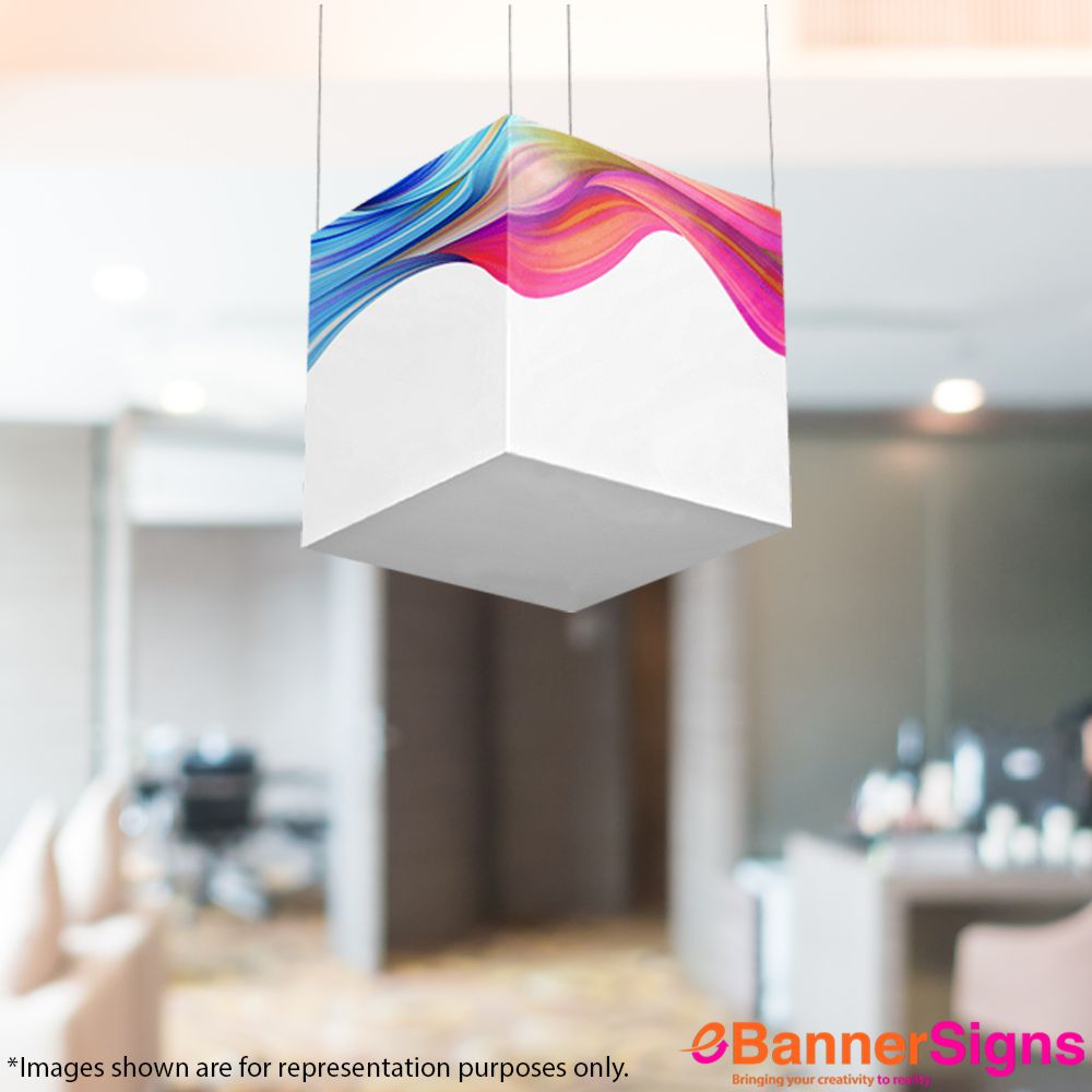 Sky Tube Square Cube Hanging Banners (Graphics + Hardware) 1
