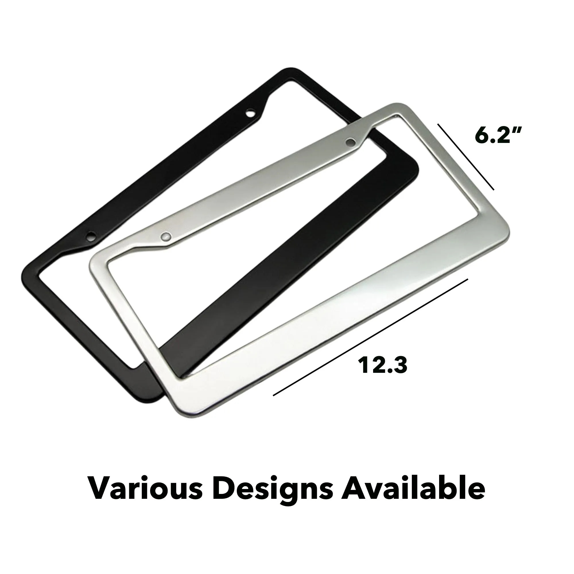 Full-color Alloy License Plate Frame 3